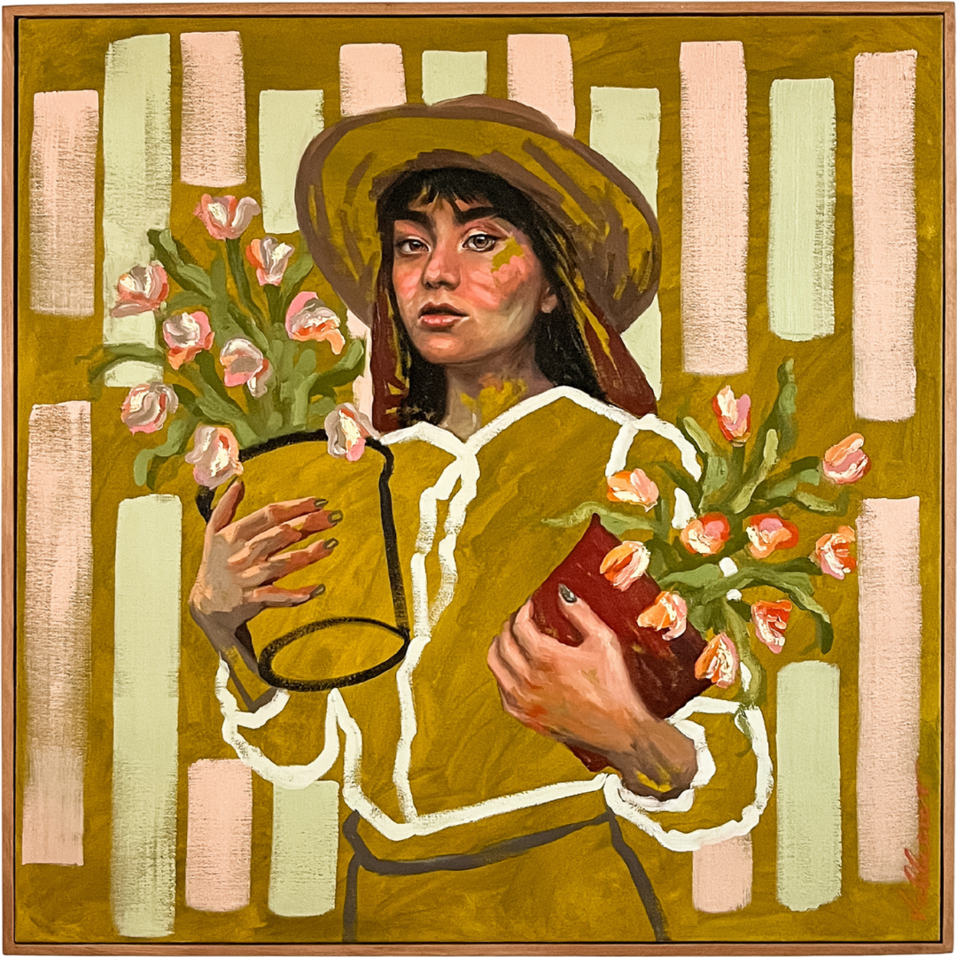 amelie-vallieres-bloom-30x30-encadre-noir-sur-blanc